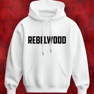 REBELWOOD WHITE Hoodie