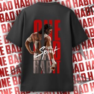 SPIRIT black oversized Tshirtt